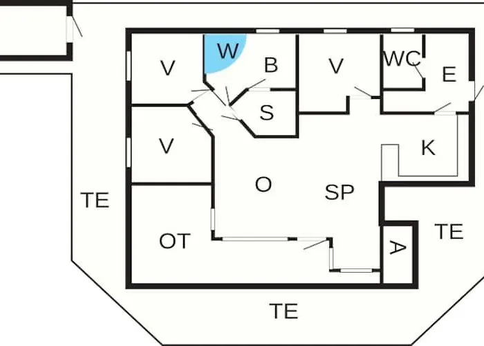 7 Person Holiday Home In Ansager